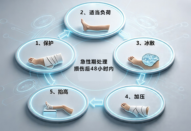 运动损伤的正确处理方式