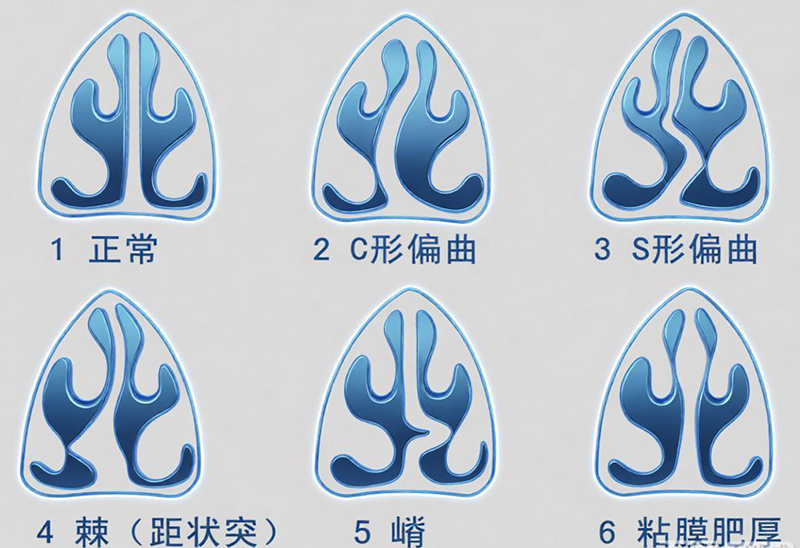 一文带你了解鼻中隔偏曲