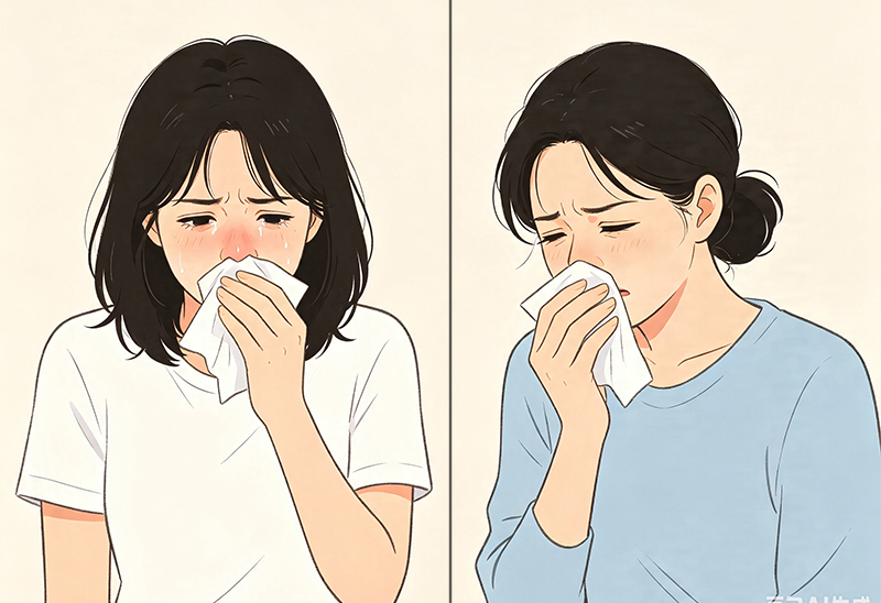 急性鼻炎与慢性鼻炎之间的区别