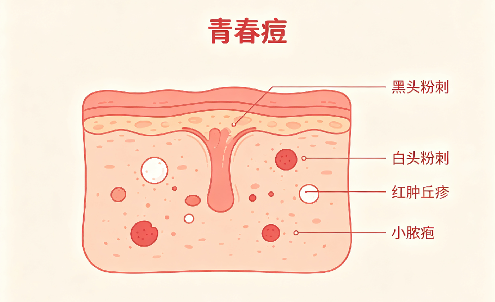 青春期早过了为啥还长「青春痘」？
