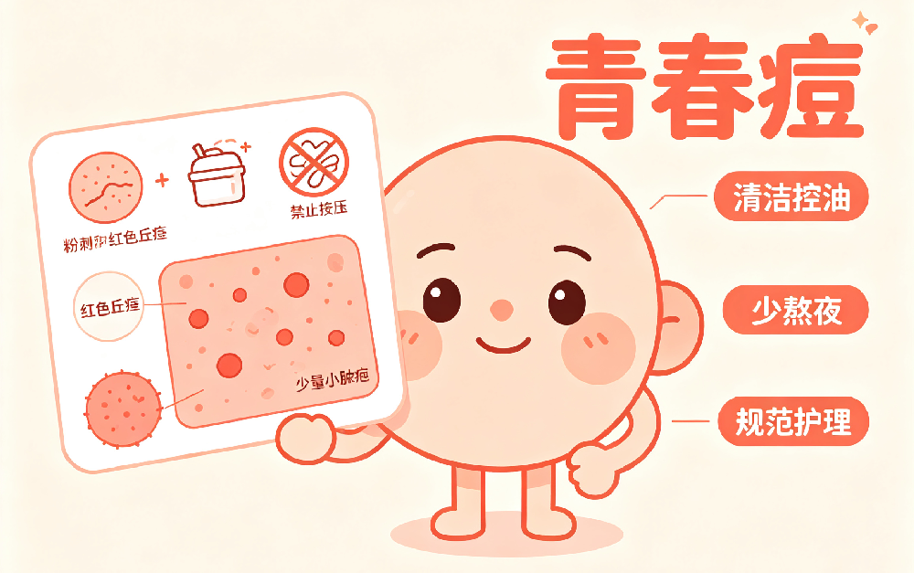 只要青春痘还在，青春就在！