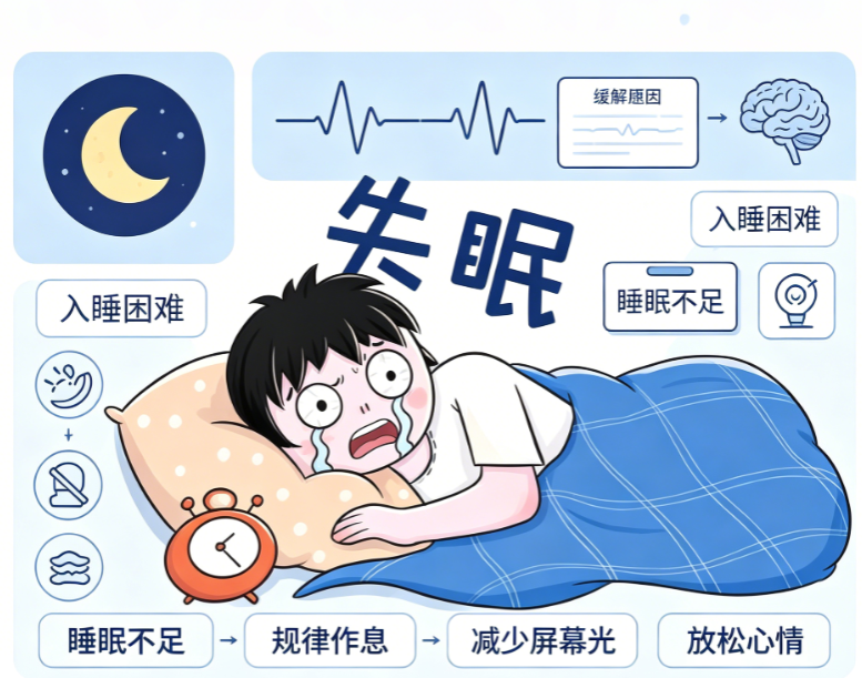 失眠自救干货，躺床上快速入睡！