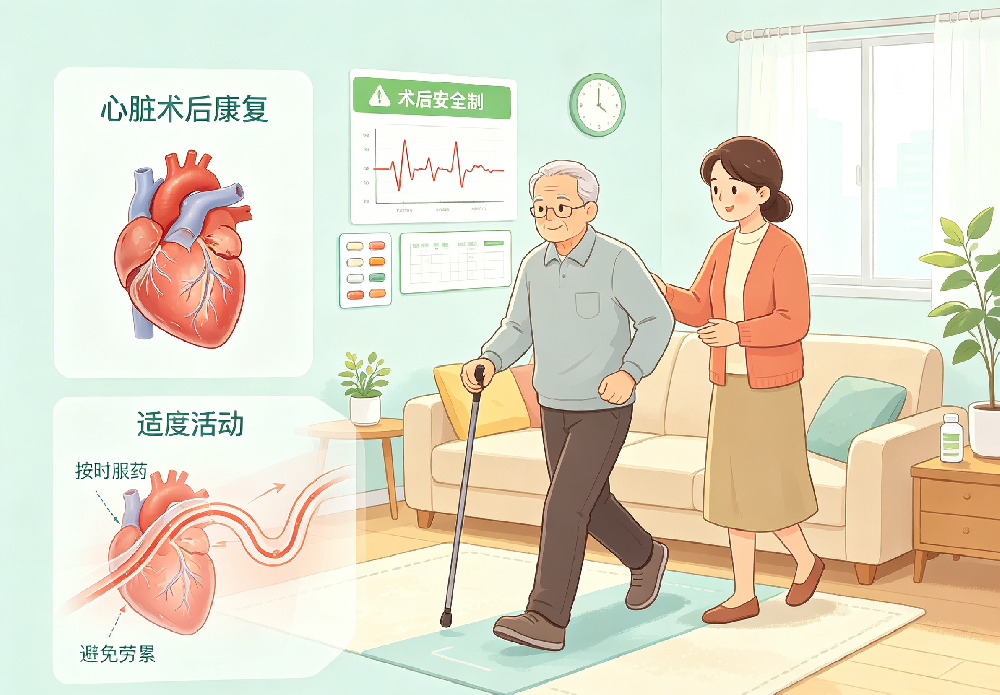 心脏手术后的康复注意事项，一定要看到最后！