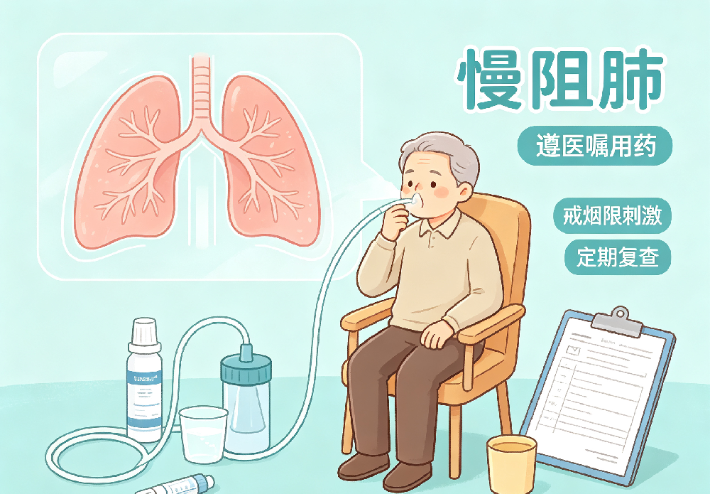 慢阻肺患者在日常生活中有哪些注意事项？