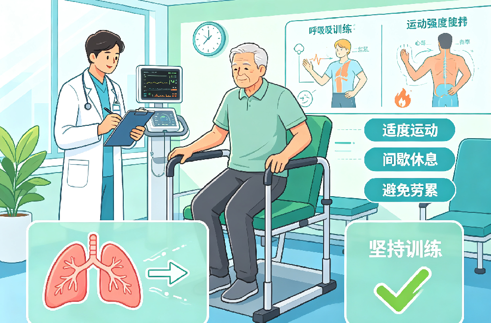 养肺护肺！慢阻肺肺气肿运动康复妙招