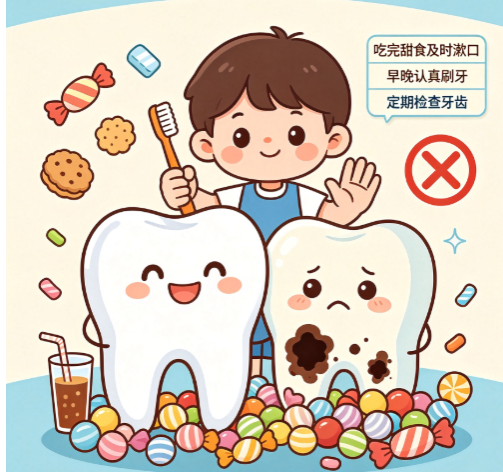 孩子满口蛀牙！涂氟窝沟别偷懒