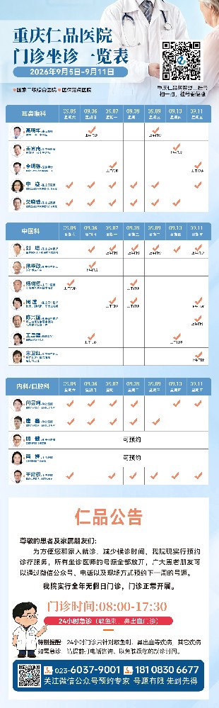 出诊信息